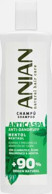 Шампунь против перхоти с ментолом Shampoo antidandruff menthol 400 мл