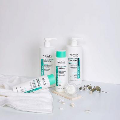 Шампунь для придания объёма тонким и склонным к жирности волосам Volume Pure Shampoo, 1000 мл – фото 4