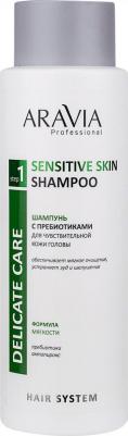 Шампунь с пребиотиками для чувствительной кожи головы Sensitive Skin Shampoo, 400 мл – фото 5