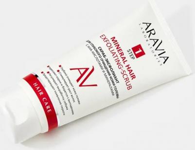 Скраб-эксфолиант для глубокого очищения кожи головы с АНА-кислотами и минералами Mineral Hair Exfoliating-Scrub, 200 мл – фото 3