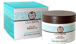 Маска питательная с маслом арганы и семян льна Золото Марокко - Olioseta Oro Del Morocco Nourishing Mask 000222 500 мл – фото 1