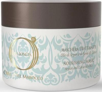 Маска питательная с маслом арганы и семян льна Золото Марокко - Olioseta Oro Del Morocco Nourishing Mask 000222 500 мл – фото 5