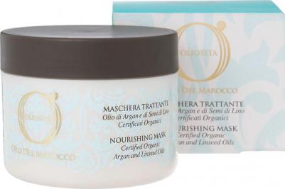 Маска питательная с маслом арганы и семян льна Золото Марокко - Olioseta Oro Del Morocco Nourishing Mask 000222 500 мл