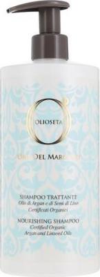 Питательный шампунь с маслом арганы и маслом семян льна - Olioseta Oro Del Morocco Nourishing Shampoo 000225 250 мл – фото 5