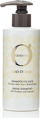 Шампунь-блеск с протеинами шелка и семенем льна / OLIOSETA ORO DI LUCE Shine shampoo 250 мл