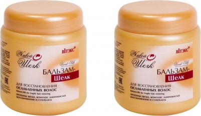 Бальзам для волос Бальзам-шёлк для восстановления ослабленных волос Живой Шелк – фото 8