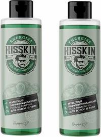 Гель-Шампунь мужской парфюмированный 2 в 1 для волос и тела HISSKIN 300 мл – фото 3