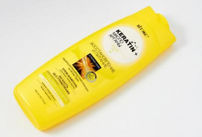 Keratin& Масло Арганы Крем-Шампунь для всех типов волос "Восстановление и питание ", 500 мл – фото 5