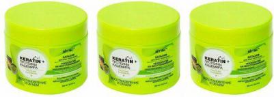 Keratin & Протеины Кашемира Бальзам для всех типов волос Востановление и объем, 300мл – фото 5