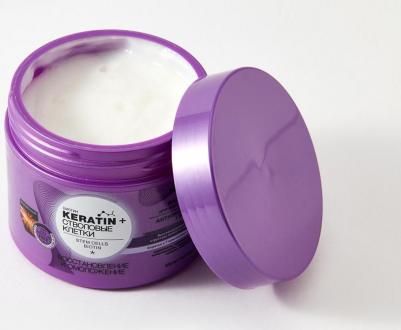 Keratin & Стволовые клетки Бальзам для всех типов волос Востановление и омоложение, 300мл – фото 4