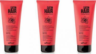 Кондиционер-ополаскиватель для волос SATIN HAIR Атласные волосы 200мл – фото 1