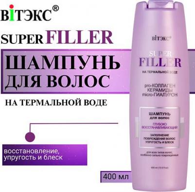 Шампунь для волос глубоко восстанавливающий SUPER FILLER на термальной воде 400.0