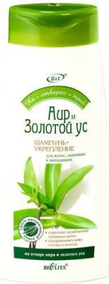Шампунь-укрепление АИР и Золотой Ус для волос, склонных к выпадению На отварах, 480 мл