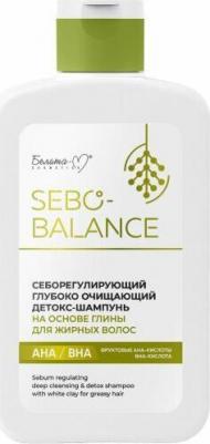 Шампуни Себорегулирующий глубоко очищающий шампунь с глиной для жирных волос SEBO-BALANCE 300