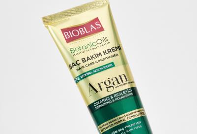 Питательный, увлажняющий кондиционер для волос с аргановым маслом Botanic Oils – фото 6