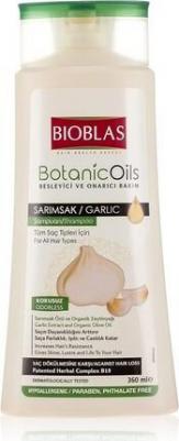 Шампунь для волос Шампунь против выпадения волос с экстрактом чеснока и оливковым маслом Botanic Oils – фото 4