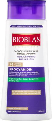 Шампунь женский против выпадения для жирных волос с экстрактом виноградных косточек, аптечная косметика, 360 мл – фото 12