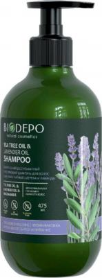 Шампунь для волос Шампунь укрепляющий с эфирными маслами чайного дерева и лаванды Tea Tree and Lavender Essential Oils – фото 4