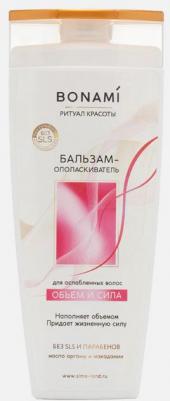 Бальзам для волос Бальзам для ослабленных волос с маслом аграны и макадамии, объём и сила 250.0 – фото 1