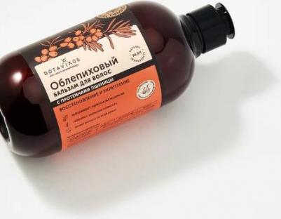 Облепиховый бальзам с протеинами пшеницы. Восстановление и укрепление, 470 мл – фото 8