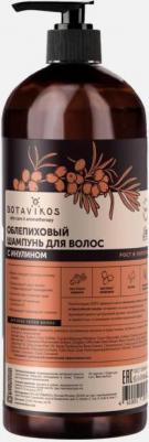 Облепиховый шампунь для волос с инулином Восстановление и укрепление – фото 1
