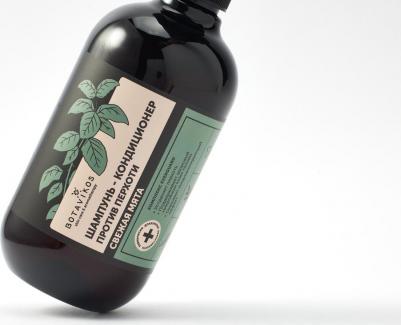 Шампунь для волос Шампунь-кондиционер против перхоти Свежая мята – фото 6