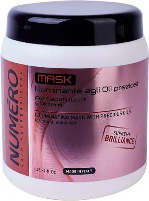Маска для придания бриллиантового блеска с ценными сортами масел Numero Illuminating Mask With Precious Oils, 300 мл – фото 3