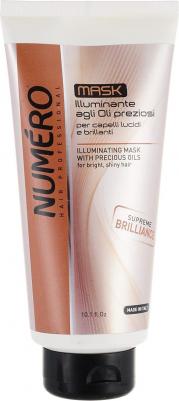 Маска для придания бриллиантового блеска с ценными сортами масел Numero Illuminating Mask With Precious Oils, 300 мл – фото 6