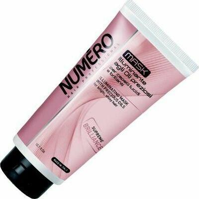 Маска для придания бриллиантового блеска с ценными сортами масел Numero Illuminating Mask With Precious Oils, 300 мл – фото 7