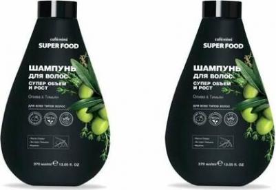 Шампунь для волос Супер объем и рост Олива и Тимьян 370мл 571108 – фото 2
