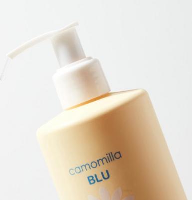 Мягкий шампунь для волос "Увлажнение и Блеск" Soft shampoo moisturize & shine, 500 мл, Blu – фото 5