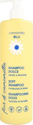 Мягкий шампунь для волос "Увлажнение и Блеск" Soft shampoo moisturize & shine, 500 мл, Blu – фото 6