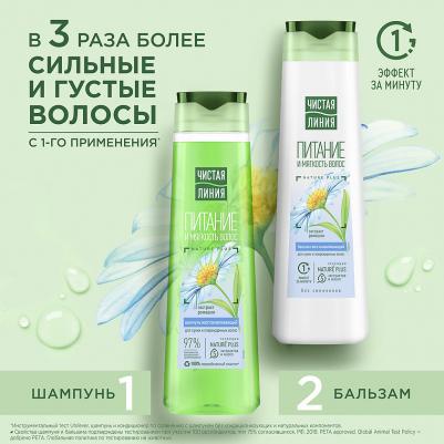 бальзам для сухих и поврежденных волос Ромашка, 230 мл – фото 1