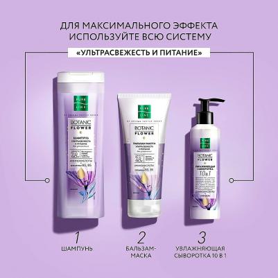 Бальзам-маска Botanic flower ультрасвежесть и питание, 200 мл – фото 6