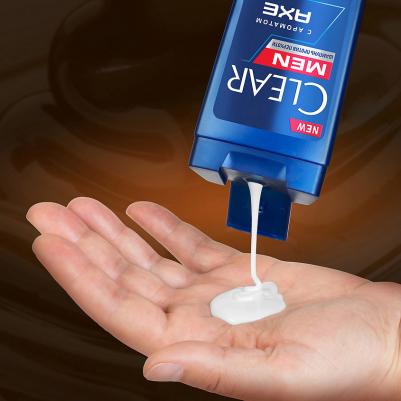 мужской шампунь против перхоти с ароматом темного шоколада Axe Dark Temptation 380 мл – фото 2