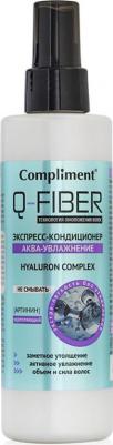 Q-Fiber Экспресс-кондиционер Аква-Увлажнение Hyaluron Complex 200мл – фото 2