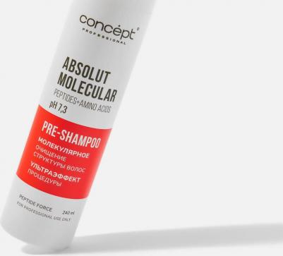 Пре-шампунь для волос Absolut molecular PEPTIDE FORCE 240 мл – фото 3