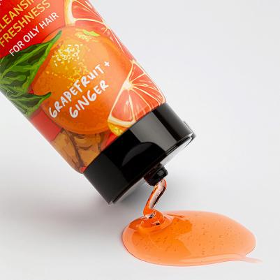 Шампунь глубоко очищающий с экстрактами грейпфрута и имбиря. Grapefruit & ginger, 250 мл – фото 1