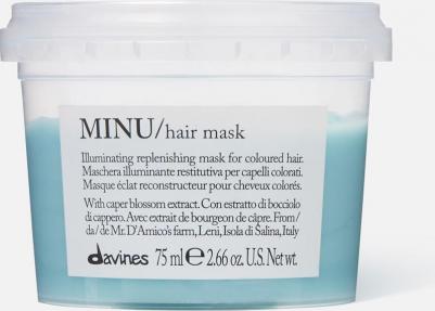 MINU/Hair mask - Восстанавливающая маска для окрашенных волос, 75 мл – фото 2