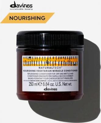 New Natural Tech Nourishing Vegetarian Miracle Conditioner - Питательный кондиционер «Вегетарианское чудо» 250 мл – фото 10