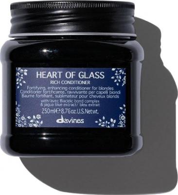 Питательный кондиционер для защиты и сияния блонд Heart of Glass Rich Conditioner, 250мл – фото 5