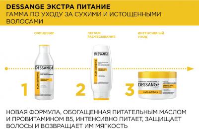 Кондиционер для волос питание для сухих волос, 200 мл – фото 4