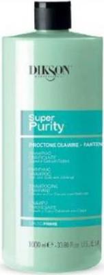 Очищающий шампунь от перхоти DIKSOPRIME SUPER PURITY SHAMPOO INTENSIVЕ PURIFICANTE ANTIFORFORA, 1000 мл – фото 1