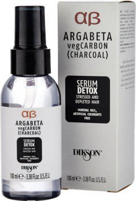 Сыворотка с растительным углем, маслами лаванды и иланг-иланга для волос подверженных стрессу / ARGABETA Serum DETOX 100 мл – фото 2