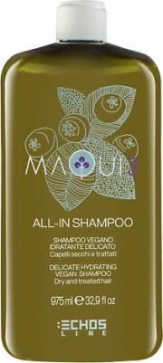 Maqui 3 All-In Shampoo Шампунь для увлажнения сухих и истощенных волос 975 мл – фото 4