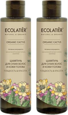 Шампунь для волос Organic Cactus Гладкость & Красота 250мл – фото 3
