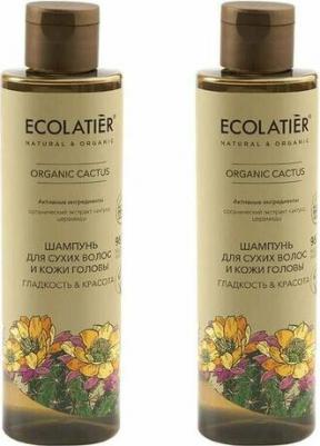 Шампунь для волос Organic Cactus Гладкость & Красота 250мл – фото 4