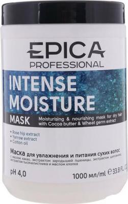 Маска Intense Moisture Mask для увлажнения и питания сухих волос 1000 мл – фото 4