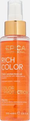 Масло Rich Color для защиты цвета окрашенных волос с маслом конопли 100 мл