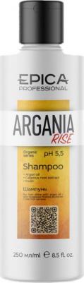 Шампунь для придания блеска/Argania Rise Organic 250 мл – фото 1